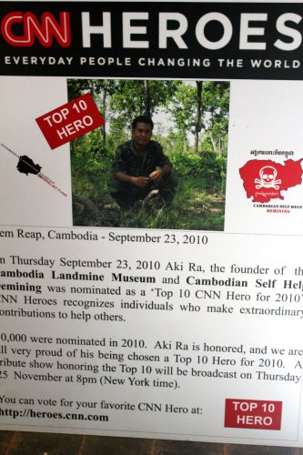 the cambodia landmine museum