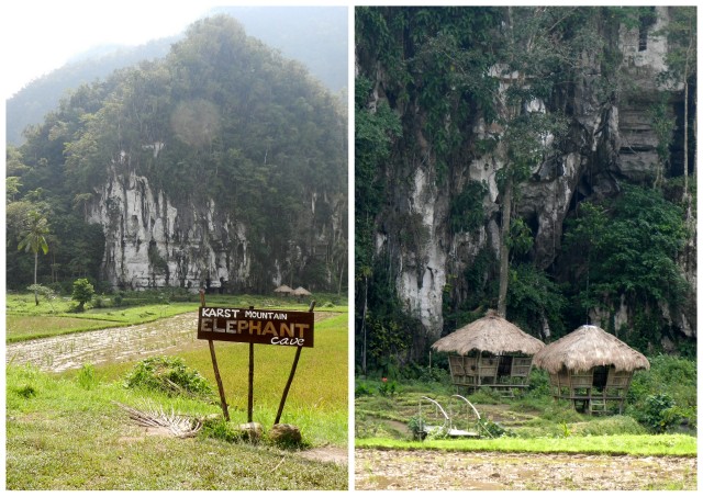 karst mountain elephant cave