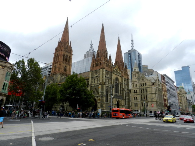 st. paul's cathedral, melbourne