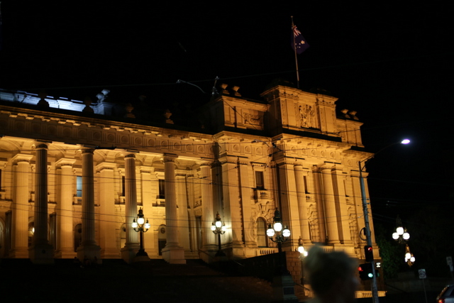 parliament building, melbourne