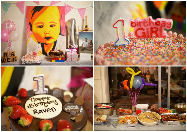 raven's 1st birthday