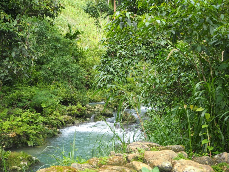 cambais falls, alegria, cebu, philippines